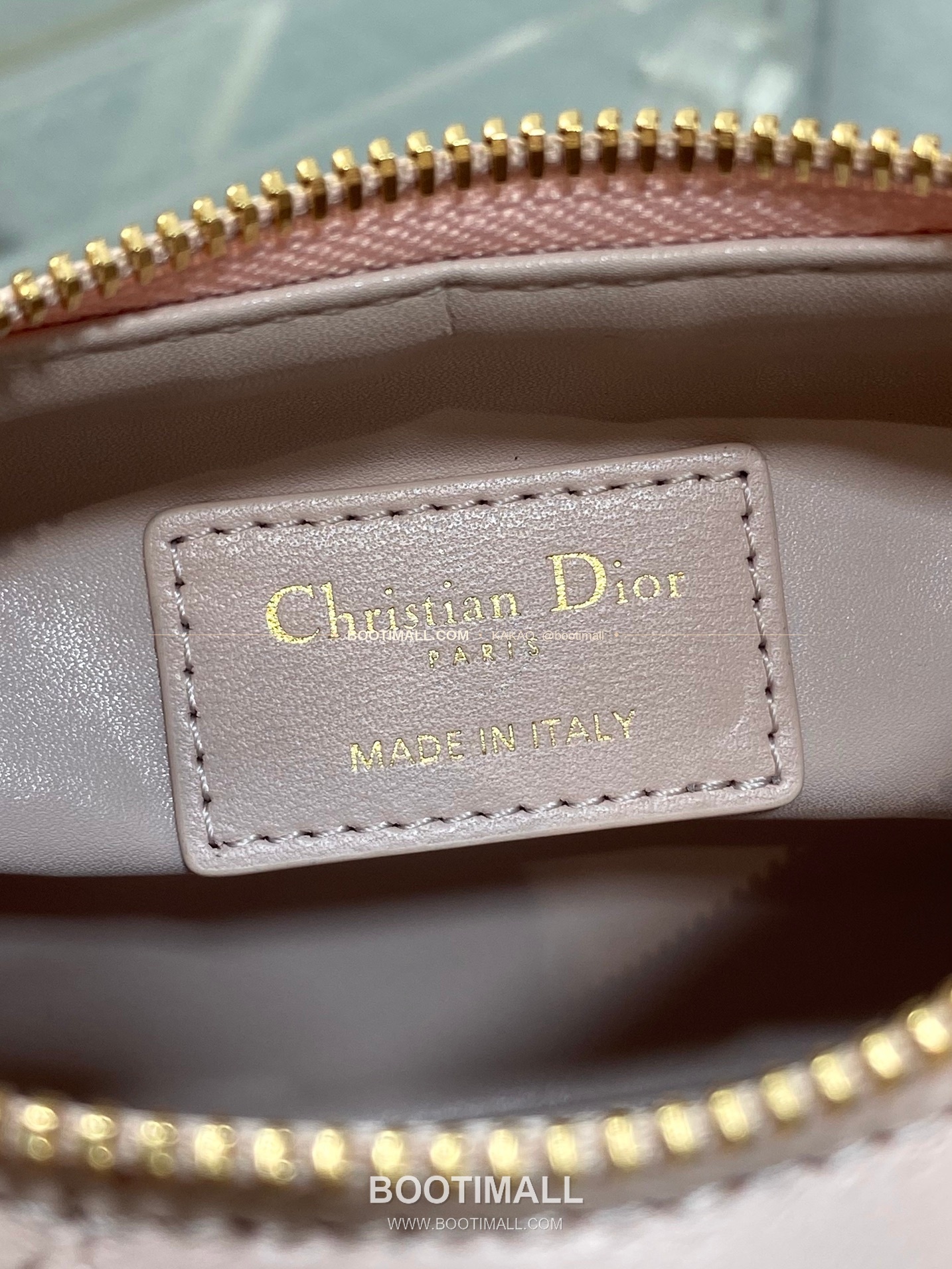 디올 디드림 카프스킨 까나쥬 미니 호보 숄더백 Dior D-Dream Calfskin Cannage Mini Hobo Shoulder Bag 5871 18cm 10