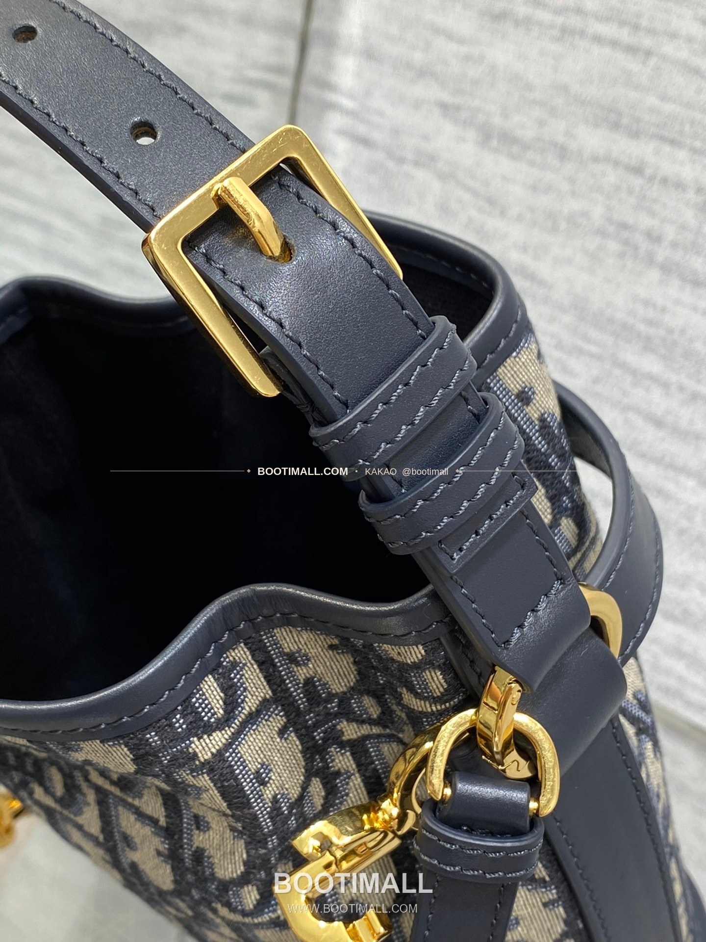 디올 세스트 오블리크 캔버스 버킷 체인 숄더백 Dior C'est Oblique Canvas Bucket Chain Shoulder Bag 9279 17cm 7