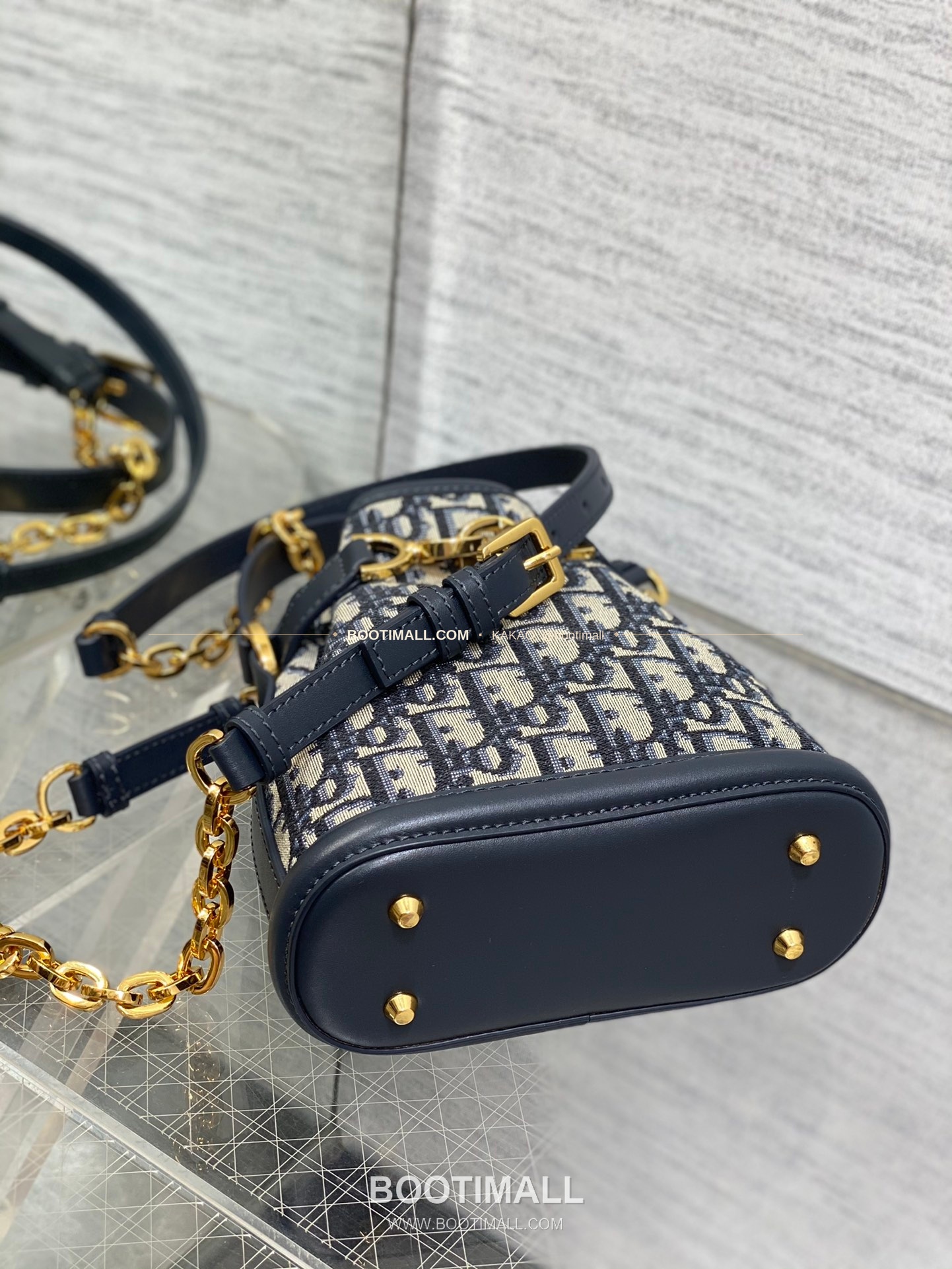 디올 세스트 오블리크 캔버스 버킷 체인 숄더백 Dior C'est Oblique Canvas Bucket Chain Shoulder Bag 9279 17cm 8