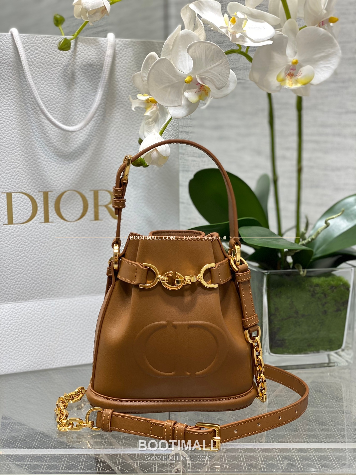 디올 세스트 버킷 체인 숄더백 Dior C'est Bucket Chain Shoulder Bag 9279 17cm 1
