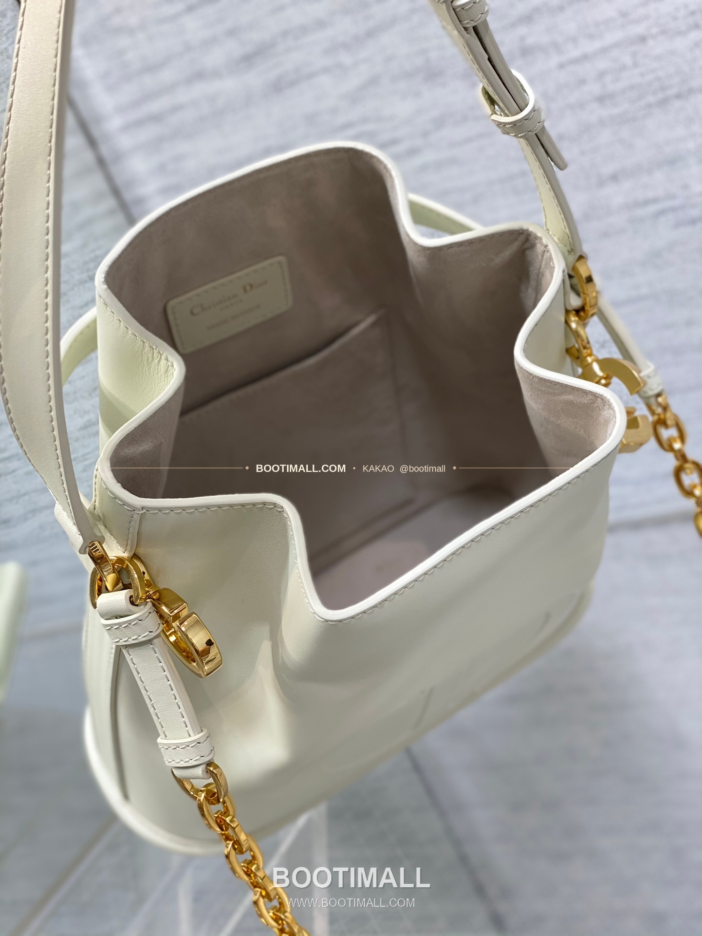 디올 세스트 버킷 체인 숄더백 Dior C'est Bucket Chain Shoulder Bag 9278 24cm 9