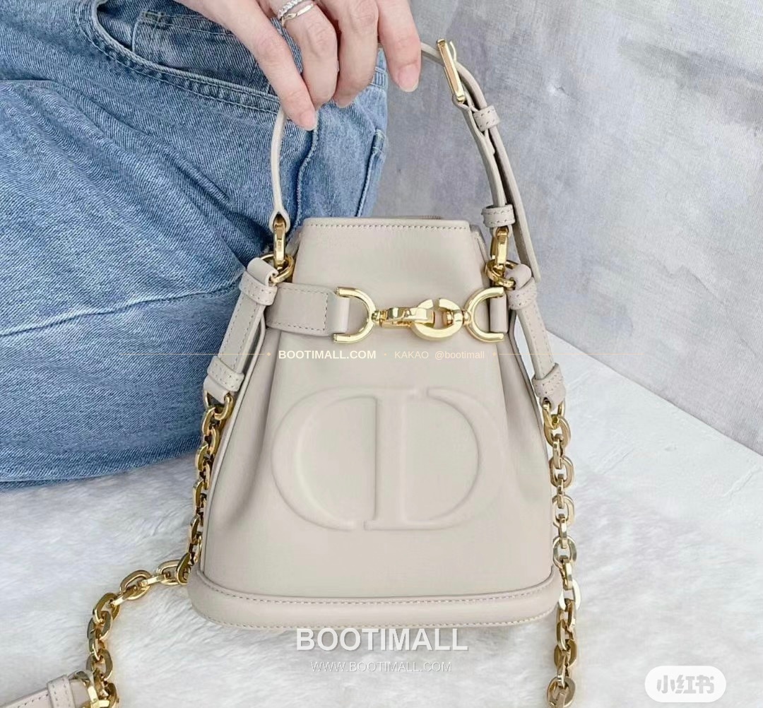 디올 세스트 버킷 체인 숄더백 Dior C'est Bucket Chain Shoulder Bag 9279 17cm 3