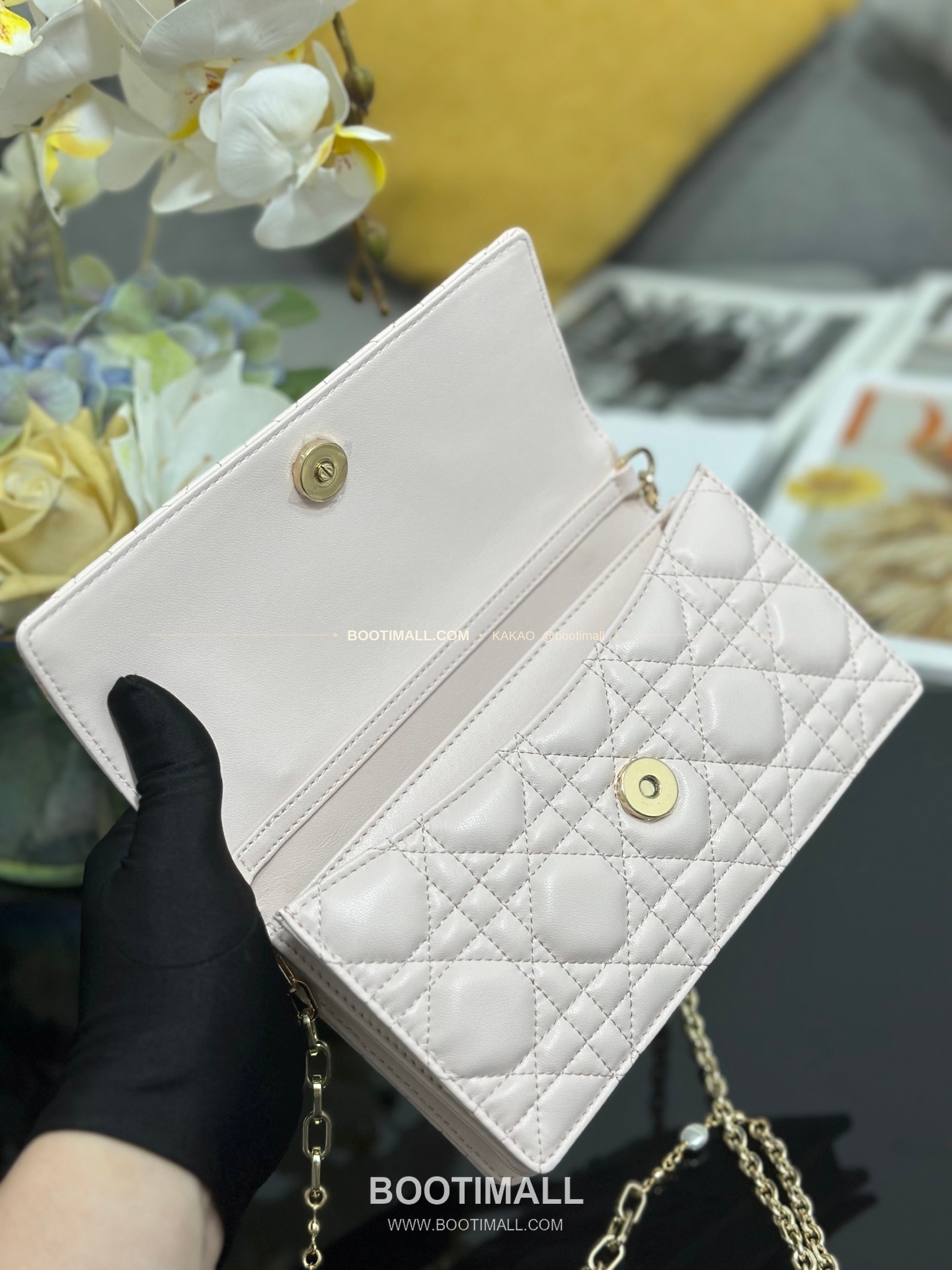 디올 미스 디올 램스킨 D.I.O.R 참 체인 숄더백 Dior Miss Dior Lambskin D.I.O.R Charm Chain Shoulder Bag M0997 21cm 7