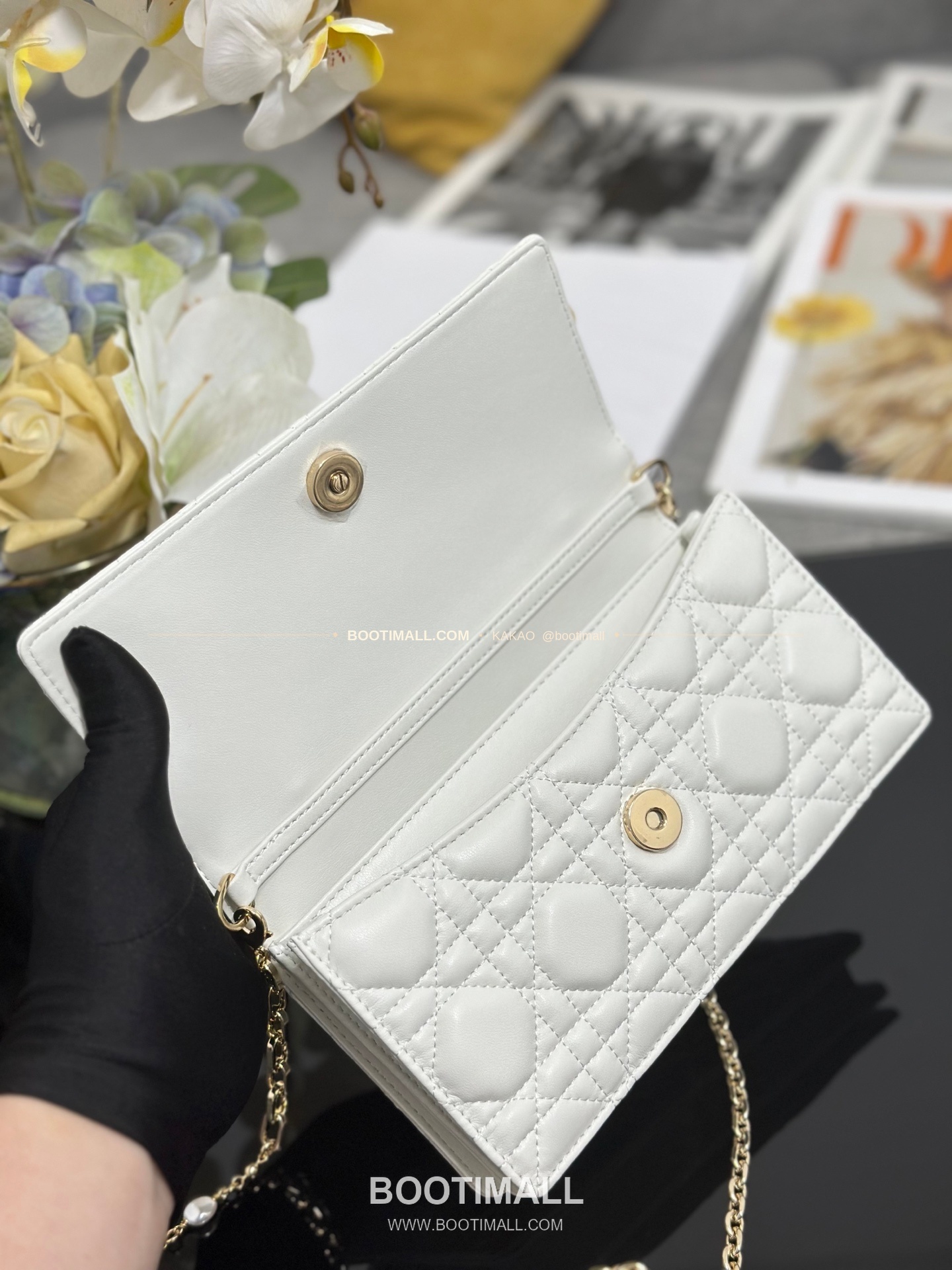 디올 미스 디올 램스킨 D.I.O.R 참 체인 숄더백 Dior Miss Dior Lambskin D.I.O.R Charm Chain Shoulder Bag M0997 21cm 7