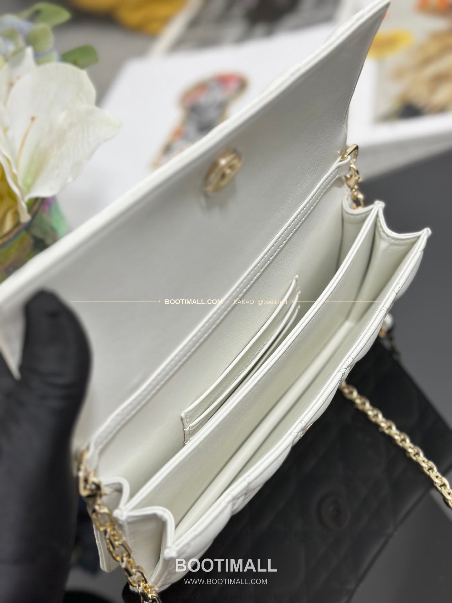 디올 미스 디올 램스킨 D.I.O.R 참 체인 숄더백 Dior Miss Dior Lambskin D.I.O.R Charm Chain Shoulder Bag M0997 21cm 8