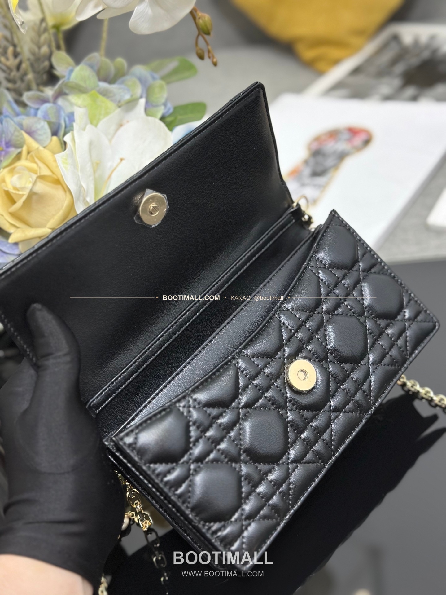 디올 미스 디올 램스킨 D.I.O.R 참 체인 숄더백 Dior Miss Dior Lambskin D.I.O.R Charm Chain Shoulder Bag M0997 21cm 7