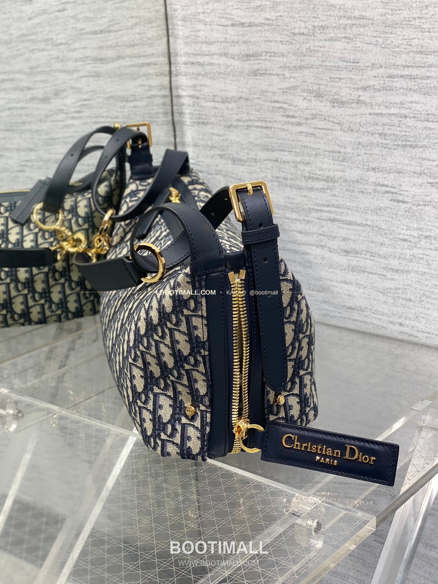 디올 저니 오블리크 캔버스 호보 숄더백 Dior Journey Oblique Canvas Hobo Shoulder Bag 5866 33cm 10