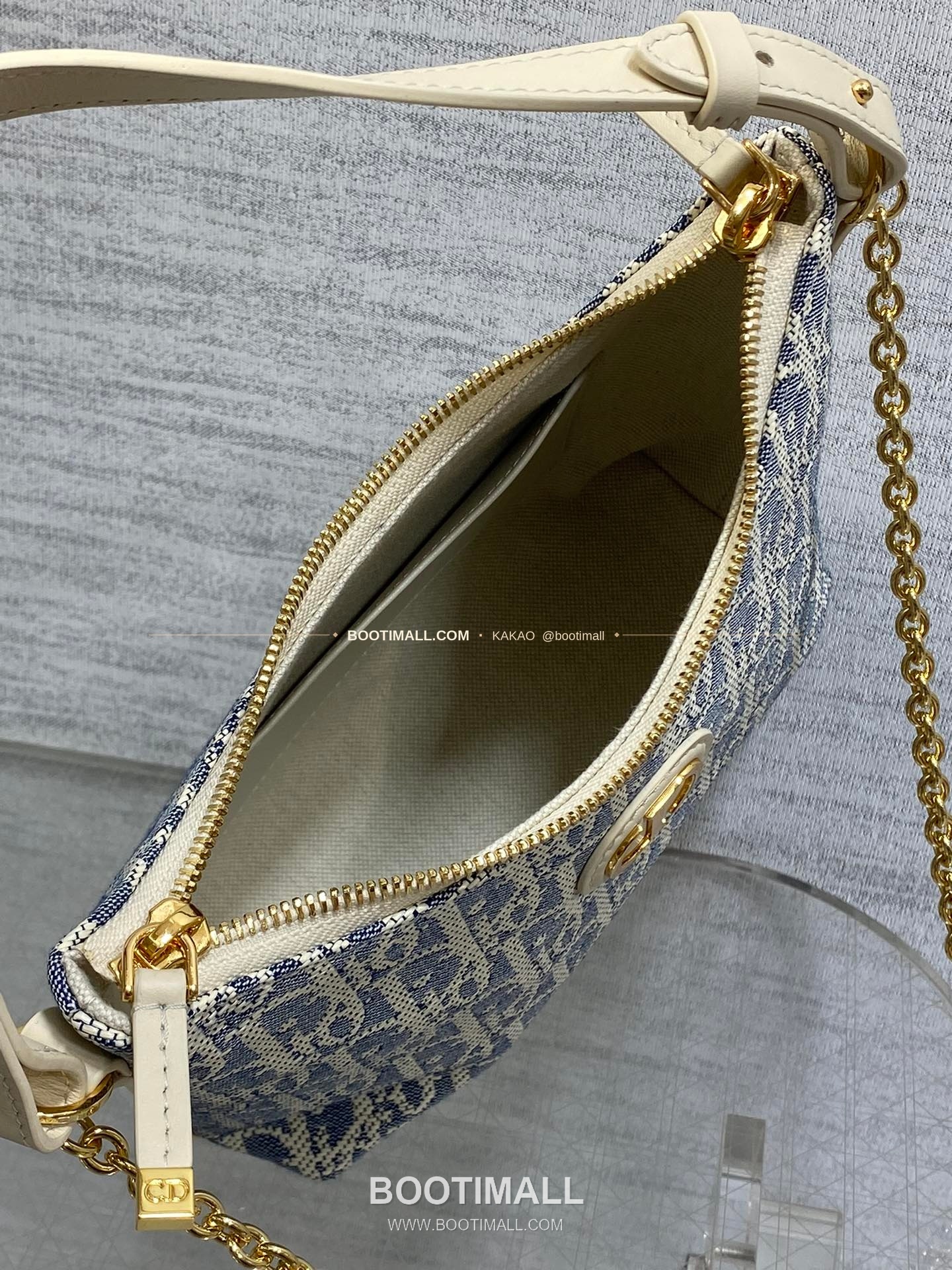 디올 미스 디올 오블리크 캔버스 호보 숄더백 Dior Miss Dior Oblique Canvas Hobo Shoulder Bag 5268 19cm 8