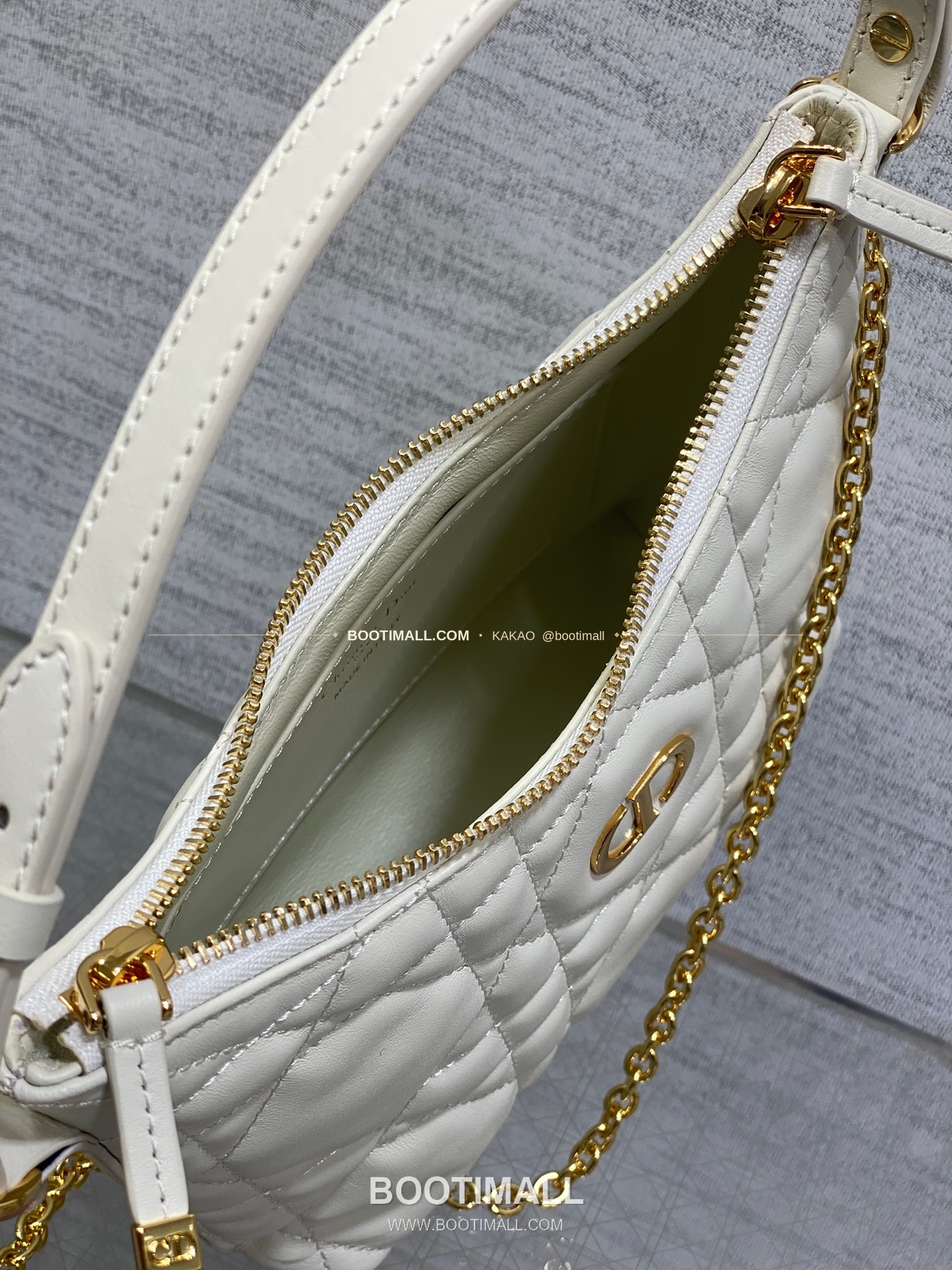디올 미스 디올 램스킨 까나쥬 호보 숄더백 Dior Miss Dior Lambskin Cannage Hobo Shoulder Bag 5268 19cm 8