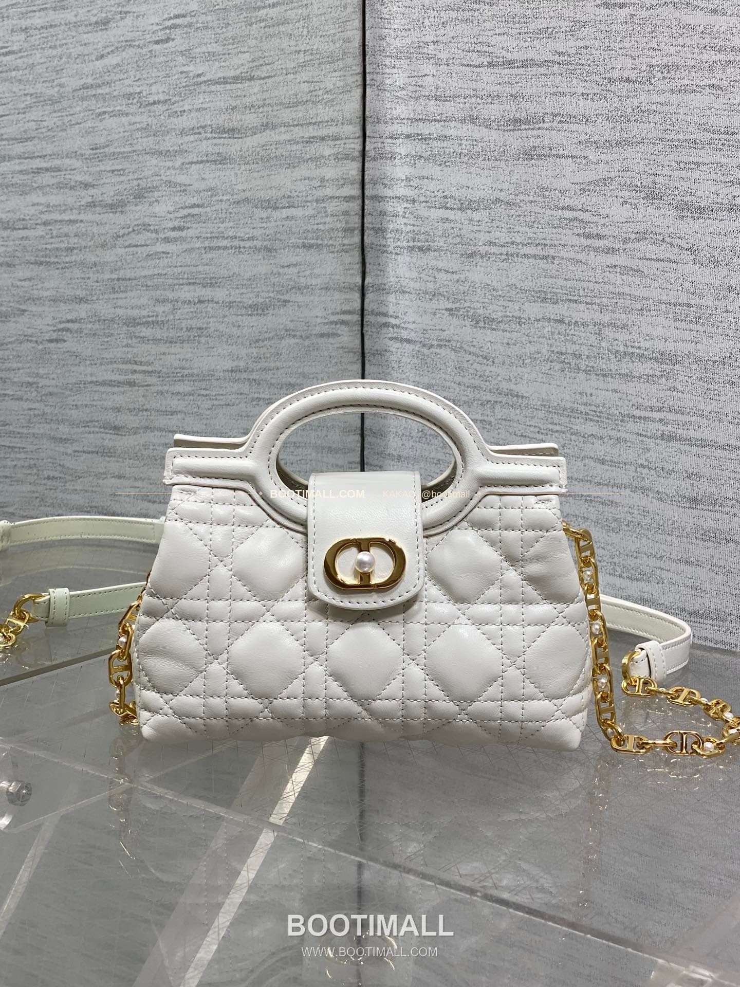 디올 졸리 탑핸들 미니 체인 숄더백 Dior Jolie Top Handle Mini Chain Shoulder Bag 2877 18cm 2