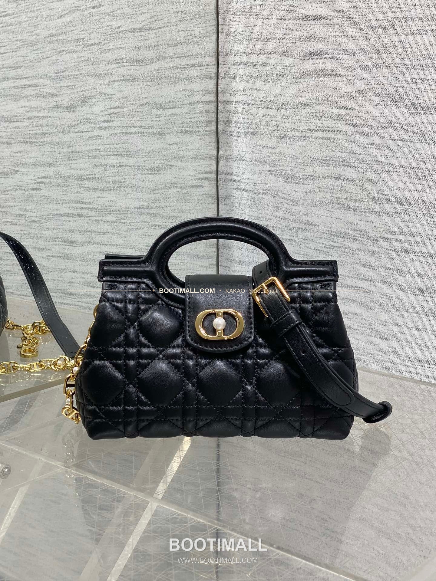 디올 졸리 탑핸들 미니 체인 숄더백 Dior Jolie Top Handle Mini Chain Shoulder Bag 2877 18cm 1
