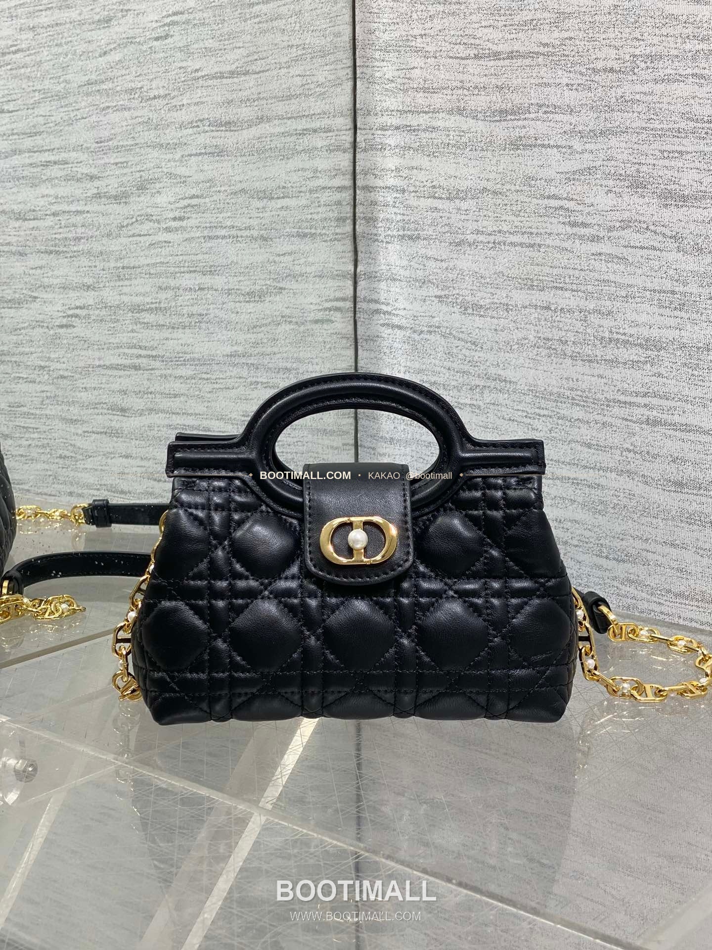 디올 졸리 탑핸들 미니 체인 숄더백 Dior Jolie Top Handle Mini Chain Shoulder Bag 2877 18cm 2