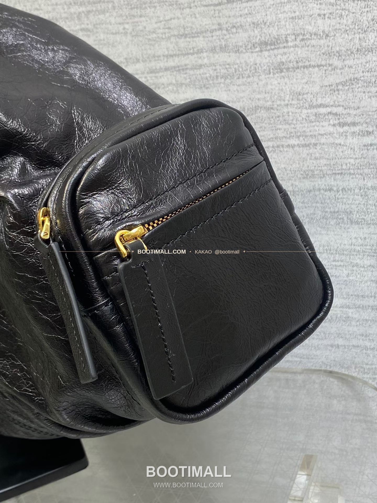 디올 그랑 투어 카프스킨 주름 호보 숄더백 Dior Grand Tour Calfskin Pleated Hobo Shoulder Bag 6612 30cm 5