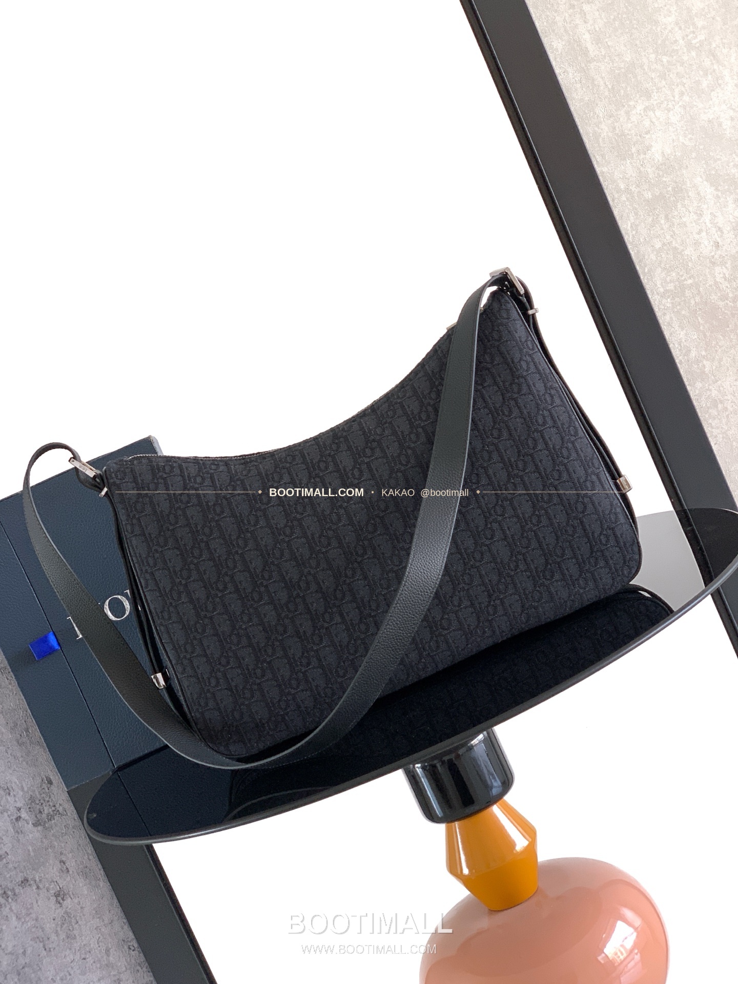 디올 슬라이더 오블리크 캔버스 지퍼 호보 숄더백 Dior Slider Oblique Canvas Zip Hobo Shoulder Bag 1LEHO066YKY 43cm 3