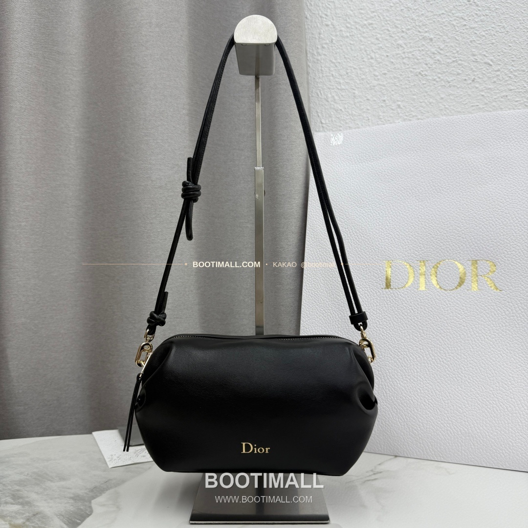 디올 보우 램스킨 클러치 숄더백 Dior Bow Lambskin Clutch Shoulder Bag S3900 20cm 1