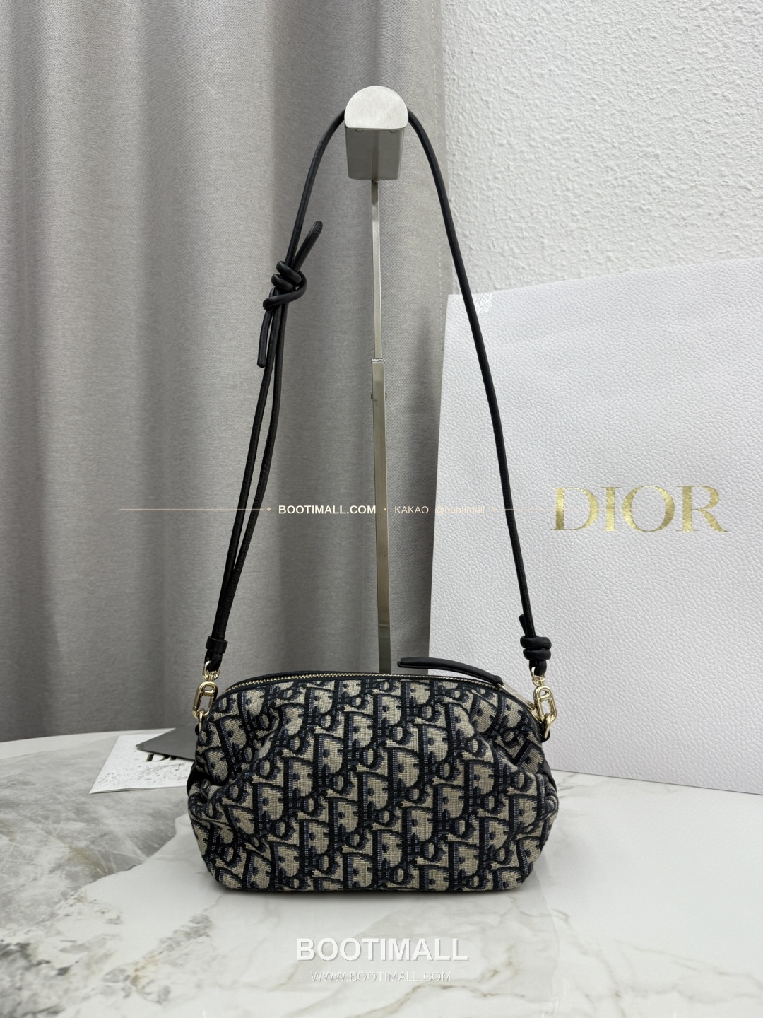 디올 보우 오블리크 캔버스 클러치 숄더백 Dior Bow Oblique Canvas Clutch Shoulder Bag S3900 20cm 1