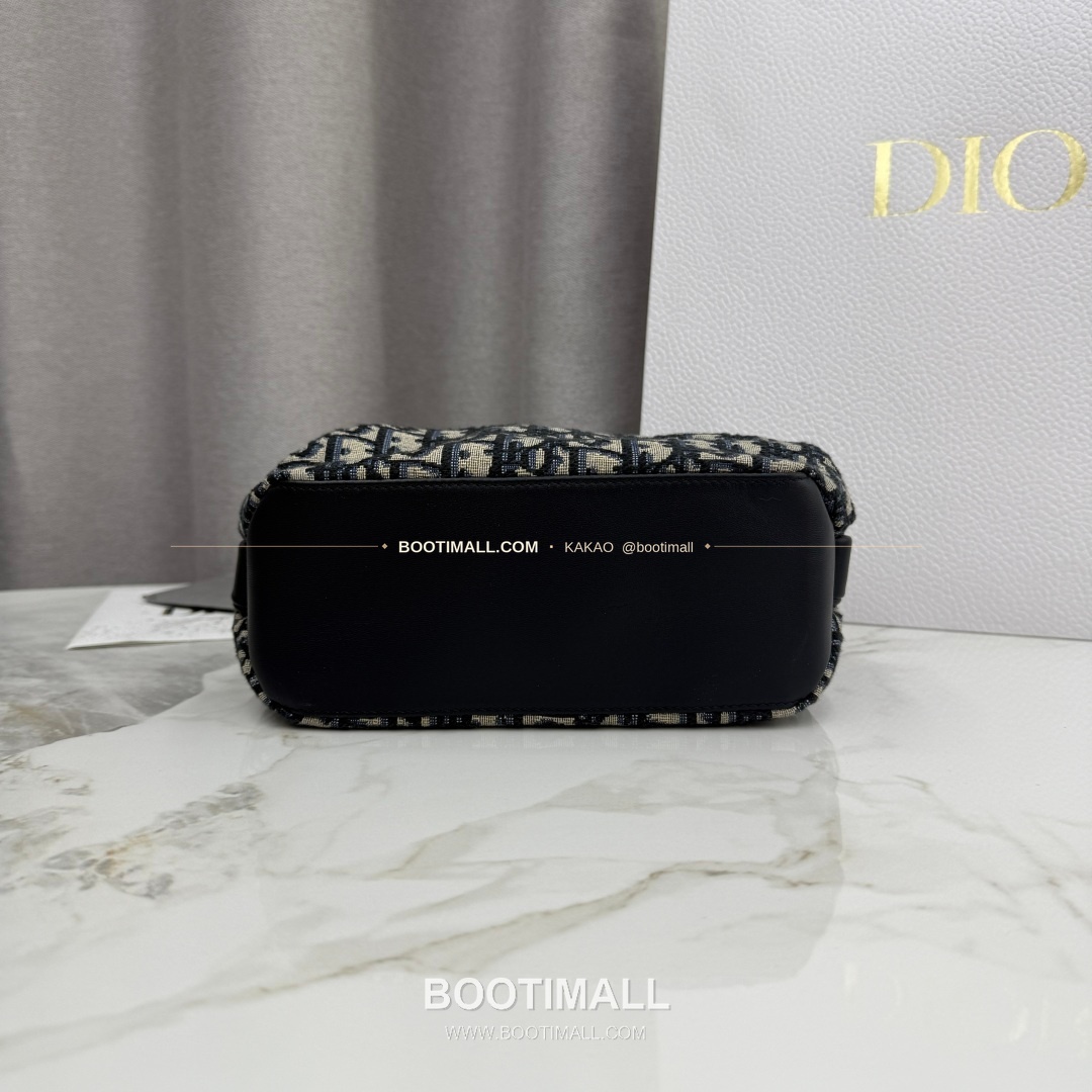 디올 보우 오블리크 캔버스 클러치 숄더백 Dior Bow Oblique Canvas Clutch Shoulder Bag S3900 20cm 7