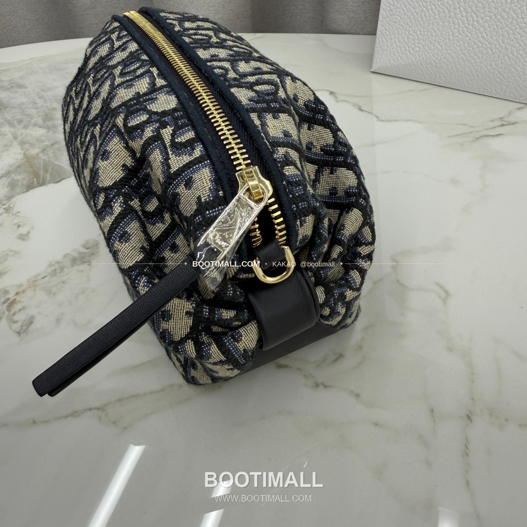 디올 보우 오블리크 캔버스 클러치 숄더백 Dior Bow Oblique Canvas Clutch Shoulder Bag S3900 20cm 8