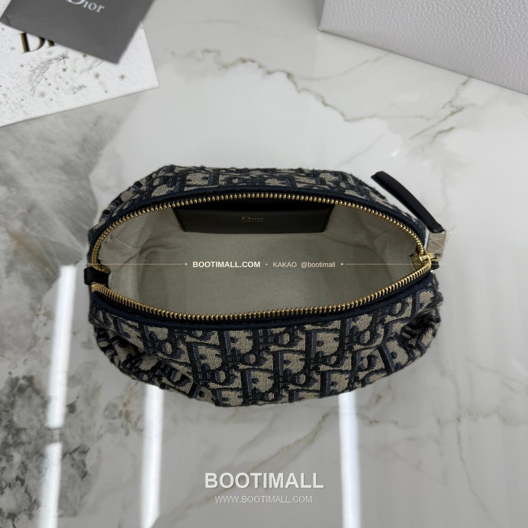 디올 보우 오블리크 캔버스 클러치 숄더백 Dior Bow Oblique Canvas Clutch Shoulder Bag S3900 20cm 9