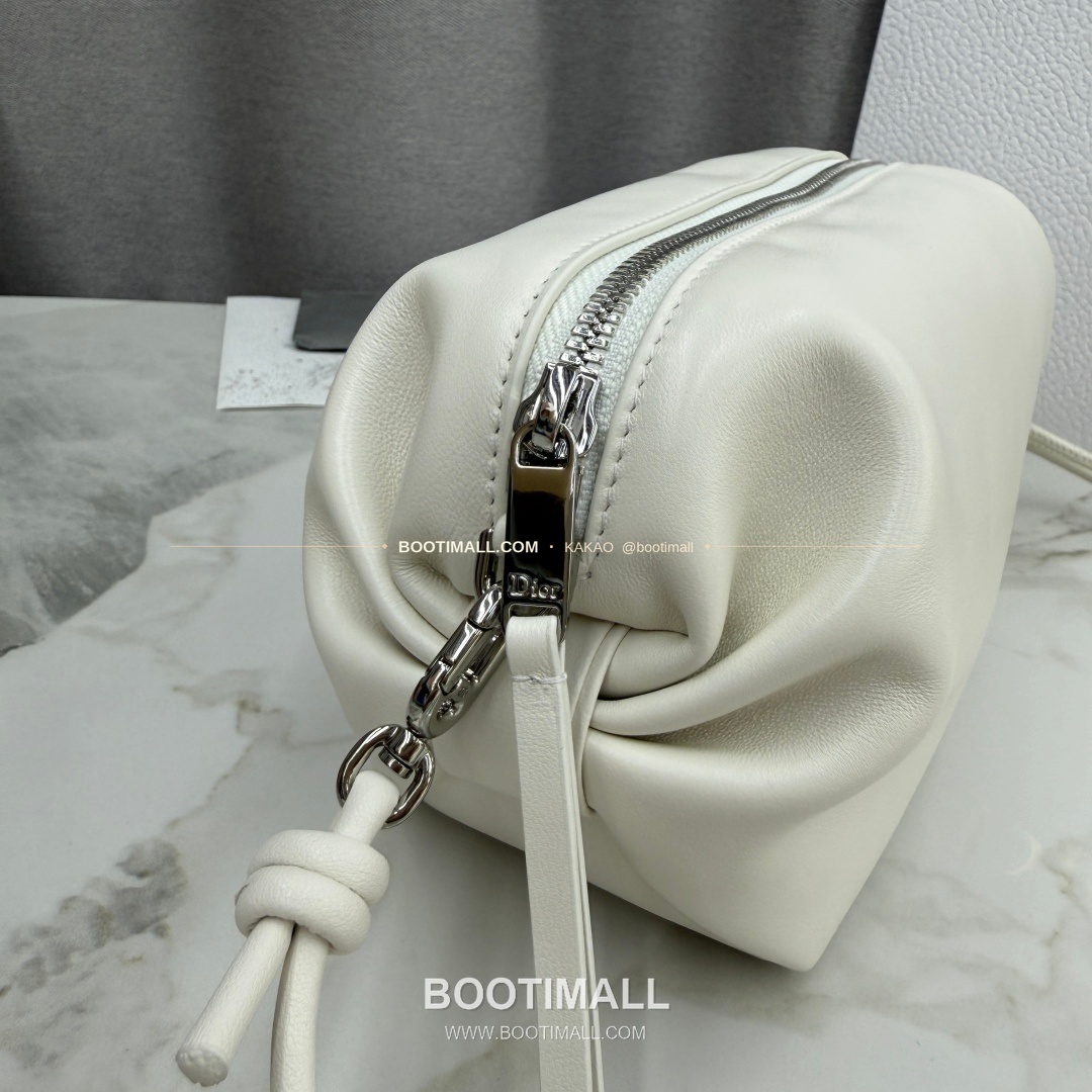 디올 보우 램스킨 클러치 숄더백 Dior Bow Lambskin Clutch Shoulder Bag S3900 20cm 6