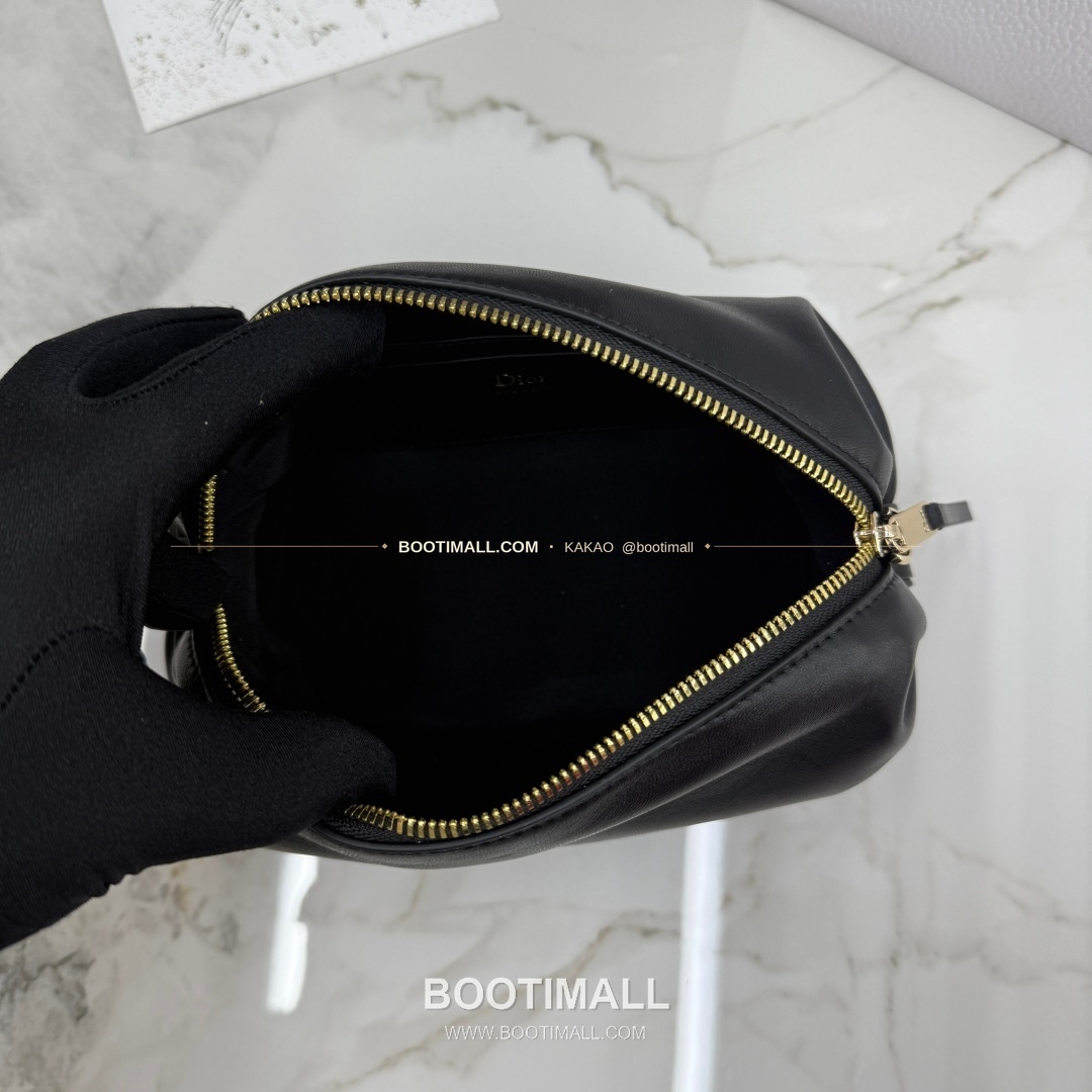 디올 보우 램스킨 클러치 숄더백 Dior Bow Lambskin Clutch Shoulder Bag S3900 20cm 8