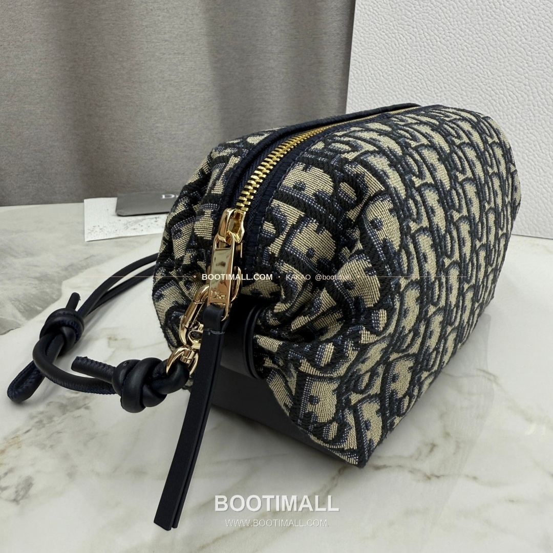 디올 보우 오블리크 캔버스 클러치 숄더백 Dior Bow Oblique Canvas Clutch Shoulder Bag S3900 20cm 6