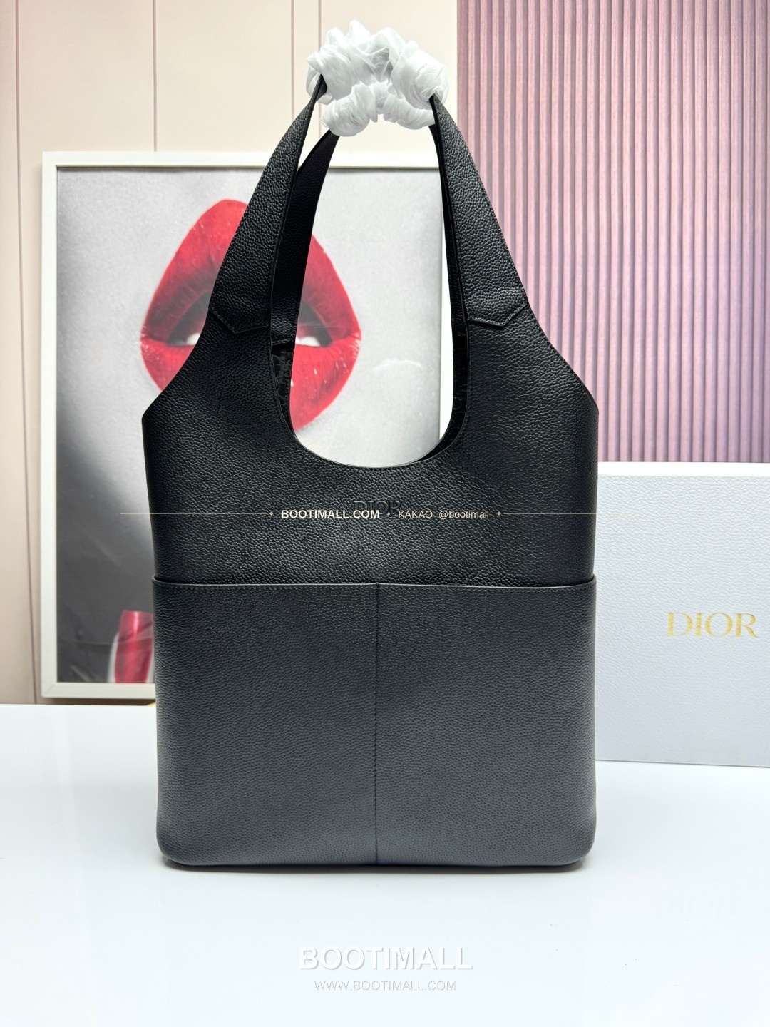 디올 프리베 카프스킨 토트 숄더백 Dior Privé Calfskin Tote Shoulder Bag 1LLSH276KEC 39cm 2