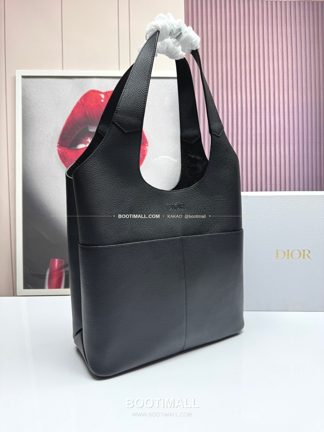 디올 프리베 카프스킨 토트 숄더백 Dior Privé Calfskin Tote Shoulder Bag 1LLSH276KEC 39cm 3