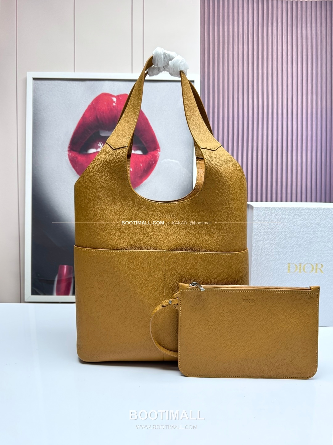 디올 프리베 카프스킨 토트 숄더백 Dior Privé Calfskin Tote Shoulder Bag 1LLSH276KEC 39cm 1