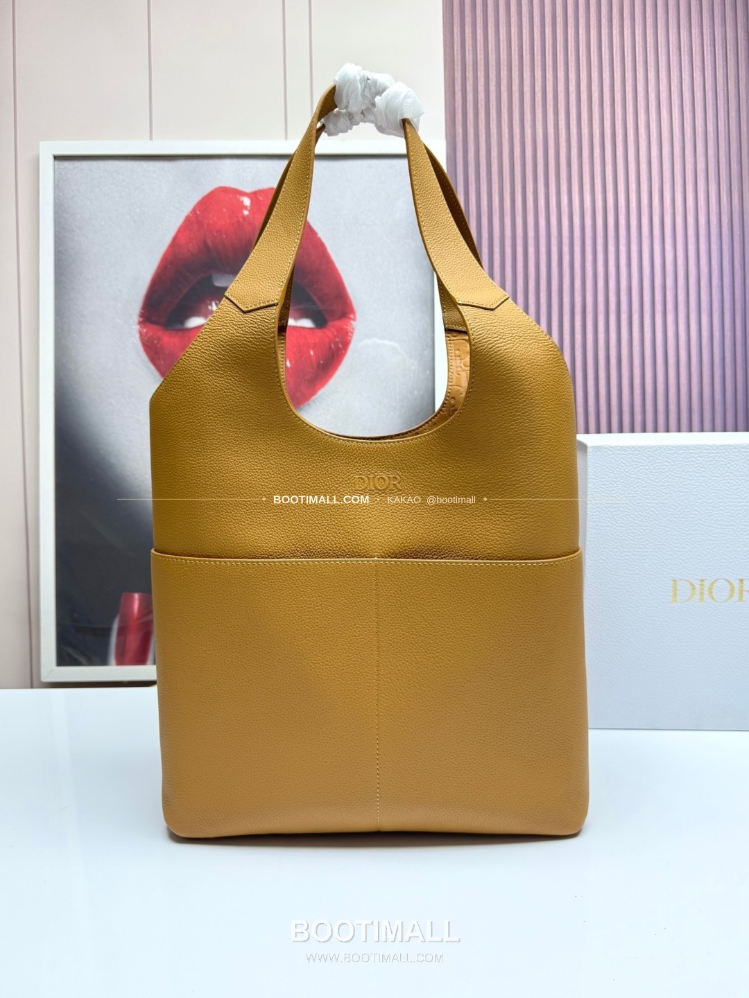 디올 프리베 카프스킨 토트 숄더백 Dior Privé Calfskin Tote Shoulder Bag 1LLSH276KEC 39cm 2