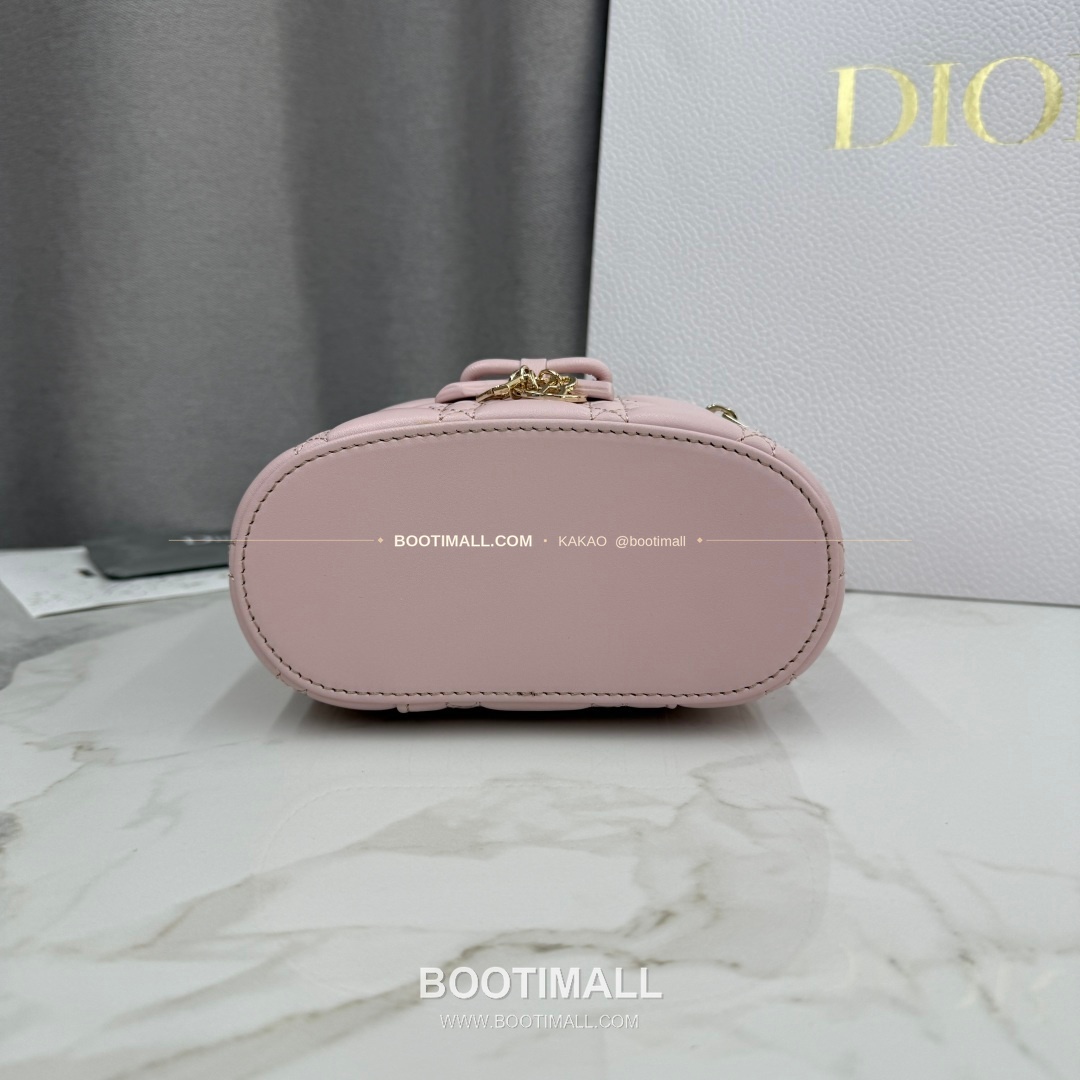 디올 미니 까나쥬 램스킨 보우 탑핸들 크로스백 Dior Mini Cannage Lambskin Bow Top Handle Crossbody Bag S2603 17cm 7