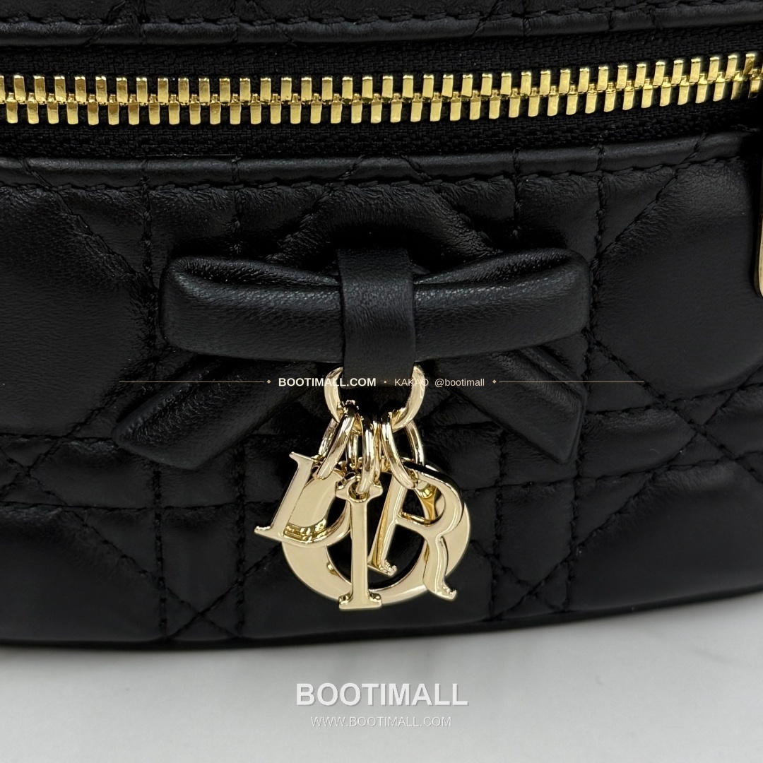 디올 미니 까나쥬 램스킨 보우 탑핸들 크로스백 Dior Mini Cannage Lambskin Bow Top Handle Crossbody Bag S2603 17cm 4