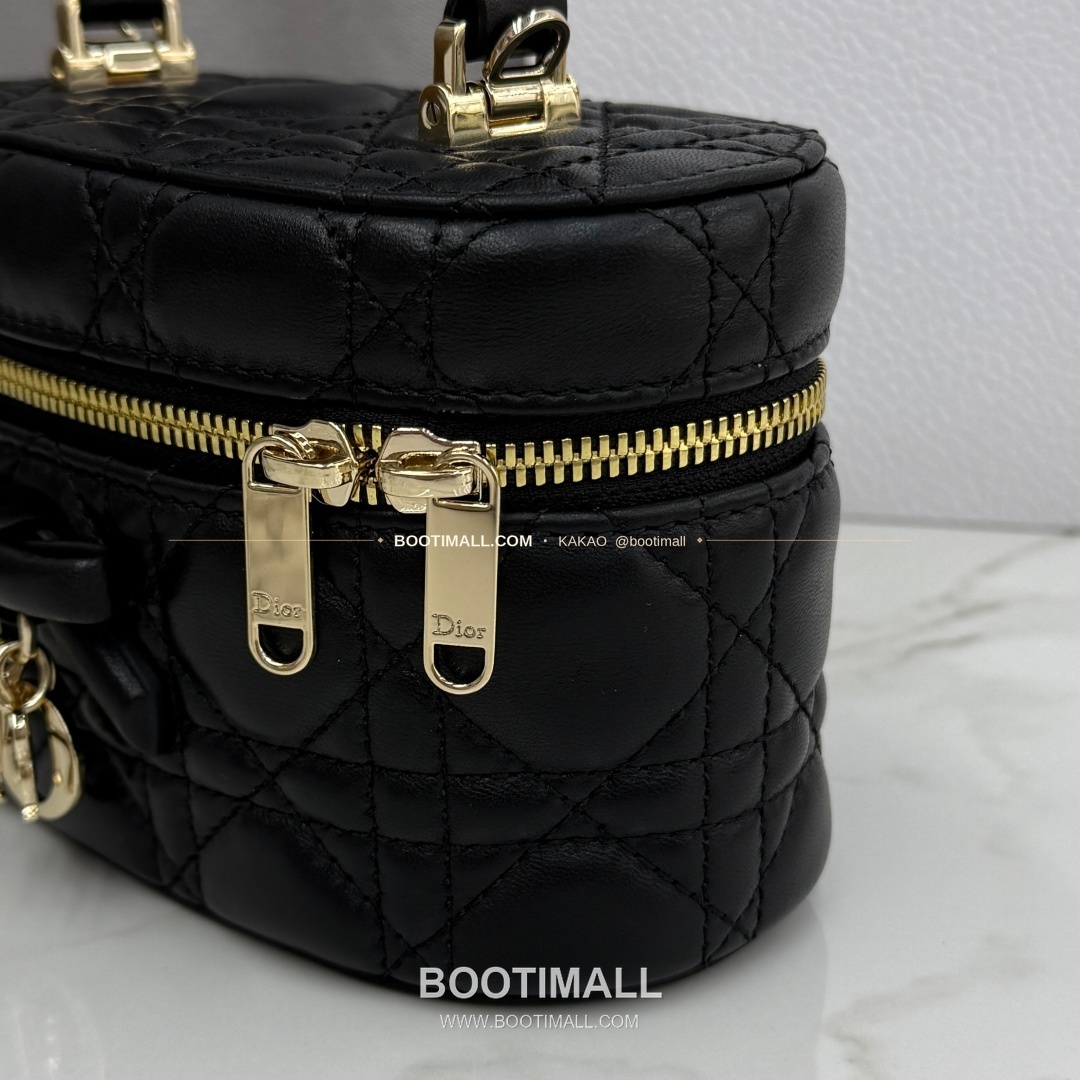 디올 미니 까나쥬 램스킨 보우 탑핸들 크로스백 Dior Mini Cannage Lambskin Bow Top Handle Crossbody Bag S2603 17cm 6
