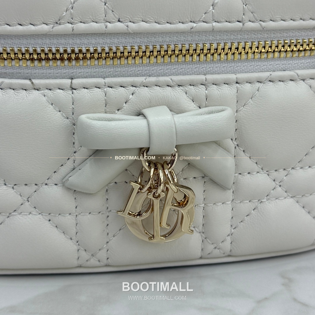 디올 미니 까나쥬 램스킨 보우 탑핸들 크로스백 Dior Mini Cannage Lambskin Bow Top Handle Crossbody Bag S2603 17cm 4