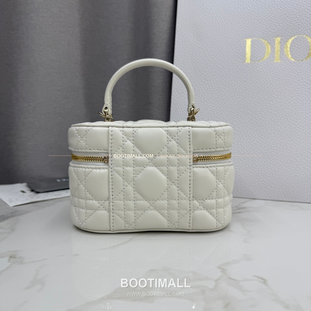 디올 미니 까나쥬 램스킨 보우 탑핸들 크로스백 Dior Mini Cannage Lambskin Bow Top Handle Crossbody Bag S2603 17cm 5