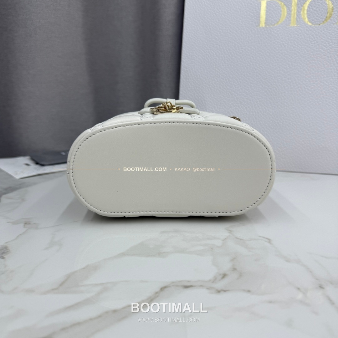 디올 미니 까나쥬 램스킨 보우 탑핸들 크로스백 Dior Mini Cannage Lambskin Bow Top Handle Crossbody Bag S2603 17cm 7