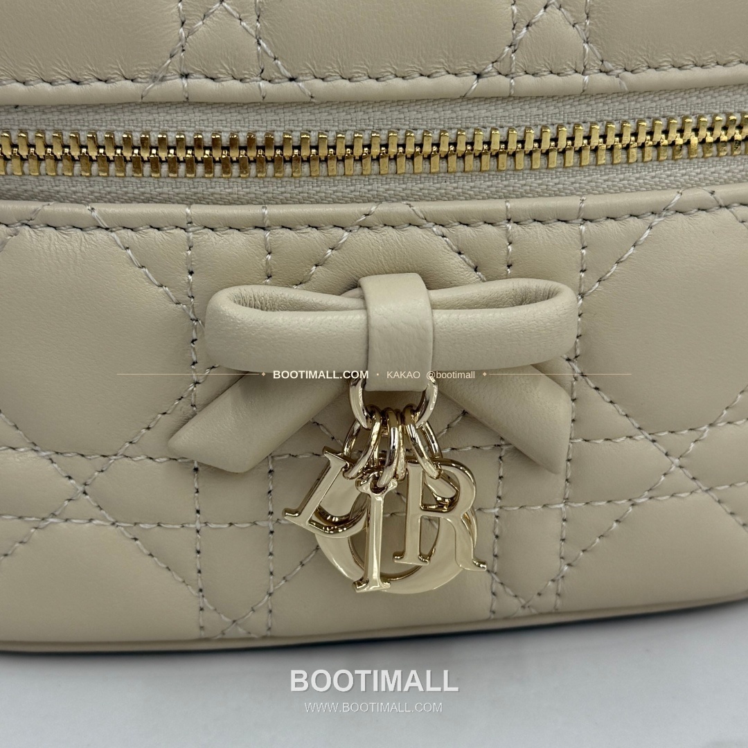 디올 미니 까나쥬 램스킨 보우 탑핸들 크로스백 Dior Mini Cannage Lambskin Bow Top Handle Crossbody Bag S2603 17cm 4