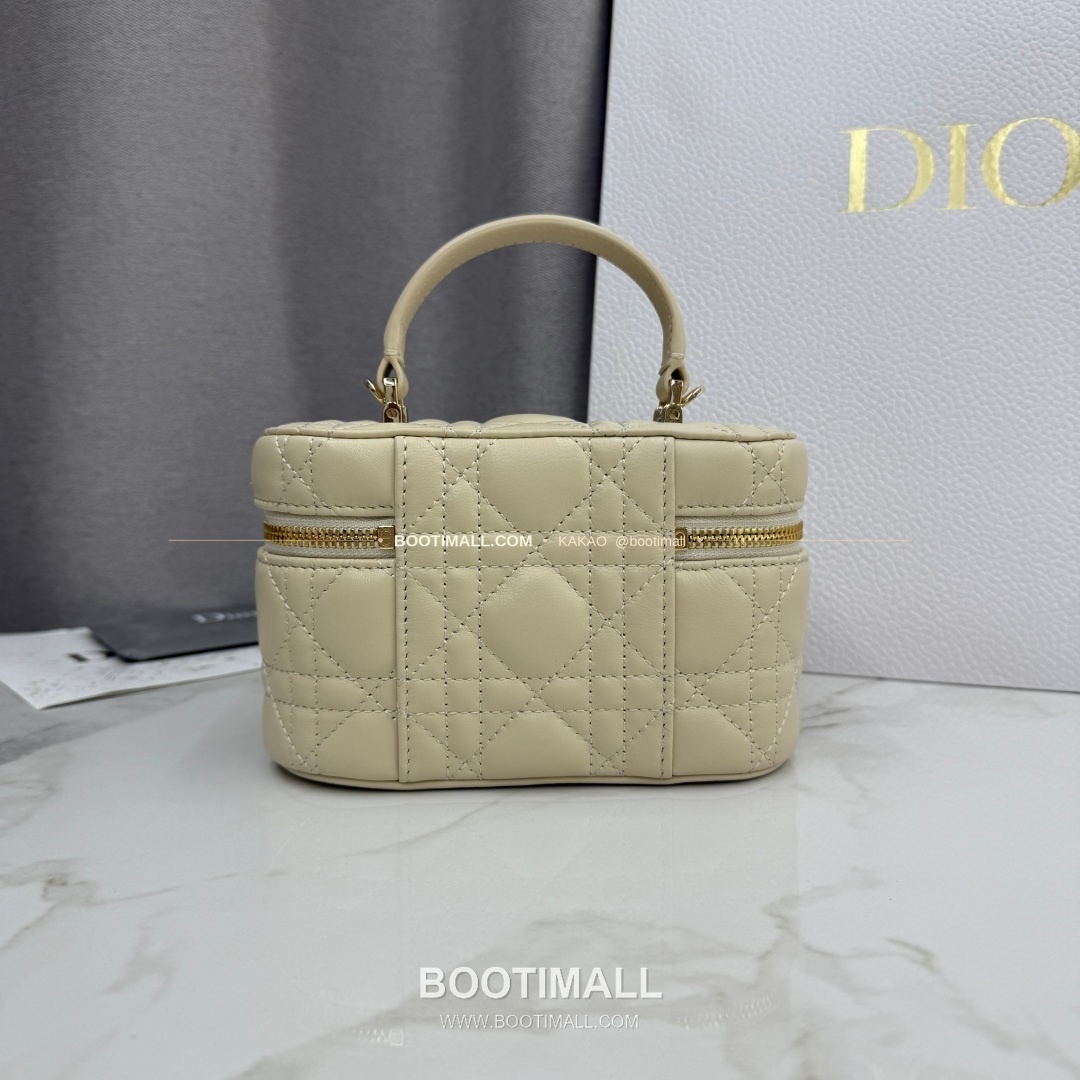 디올 미니 까나쥬 램스킨 보우 탑핸들 크로스백 Dior Mini Cannage Lambskin Bow Top Handle Crossbody Bag S2603 17cm 5