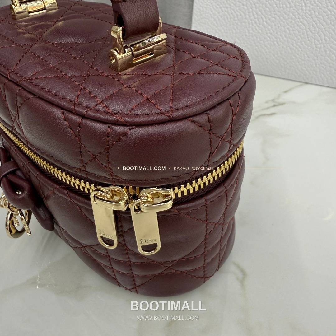 디올 미니 까나쥬 램스킨 보우 탑핸들 크로스백 Dior Mini Cannage Lambskin Bow Top Handle Crossbody Bag S2603 17cm 6