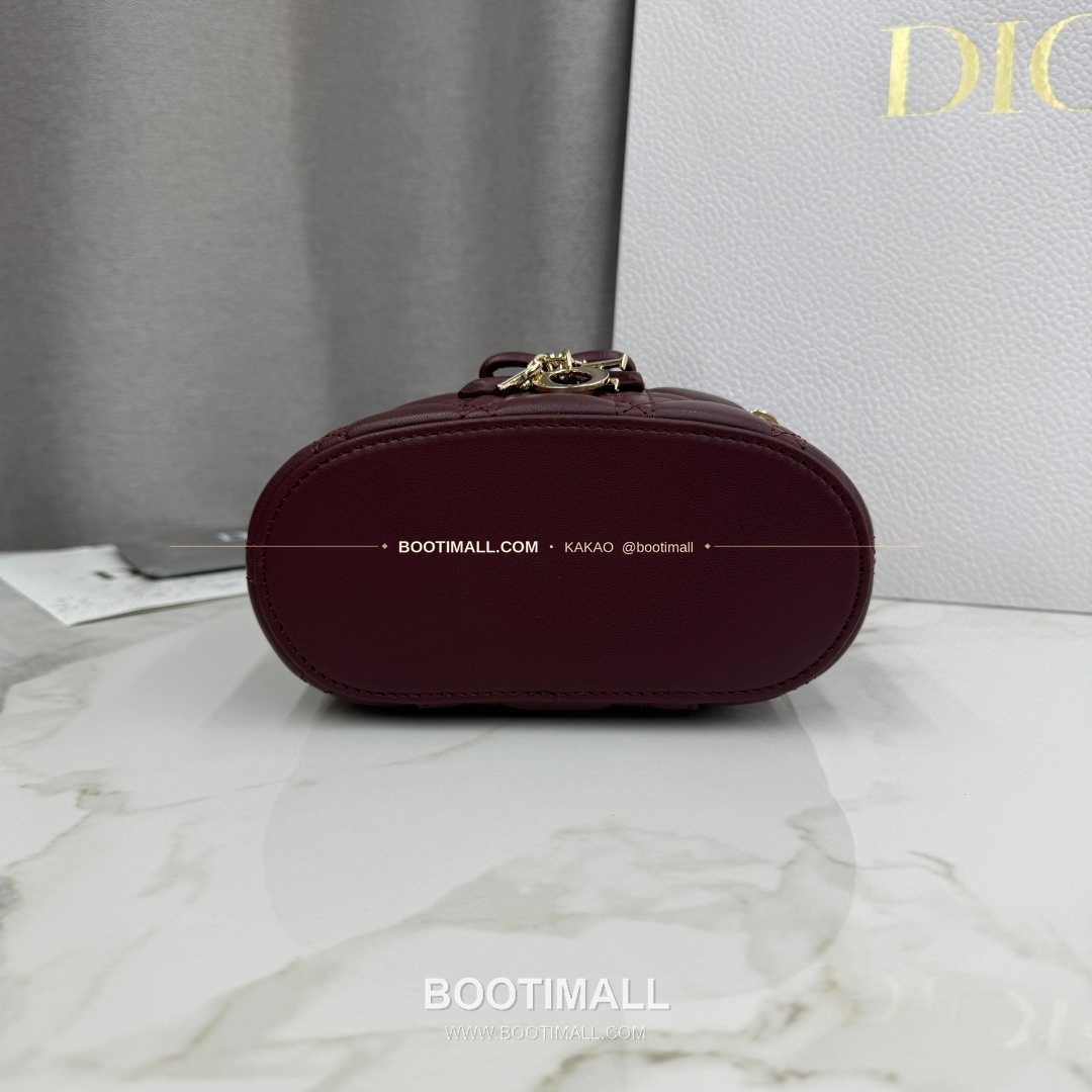 디올 미니 까나쥬 램스킨 보우 탑핸들 크로스백 Dior Mini Cannage Lambskin Bow Top Handle Crossbody Bag S2603 17cm 7