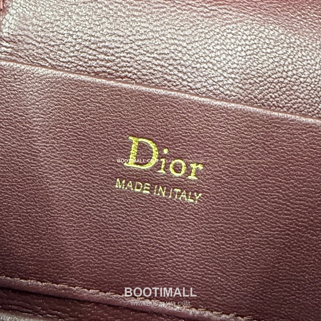 디올 미니 까나쥬 램스킨 보우 탑핸들 크로스백 Dior Mini Cannage Lambskin Bow Top Handle Crossbody Bag S2603 17cm 9