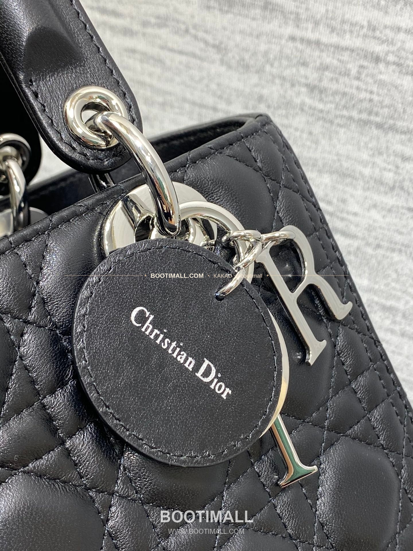 디올 레이디 디올 램스킨 까나쥬 플랩 토트 숄더백 Dior Lady Dior Lambskin Cannage Flap Tote Shoulder Bag 6605 24cm 4