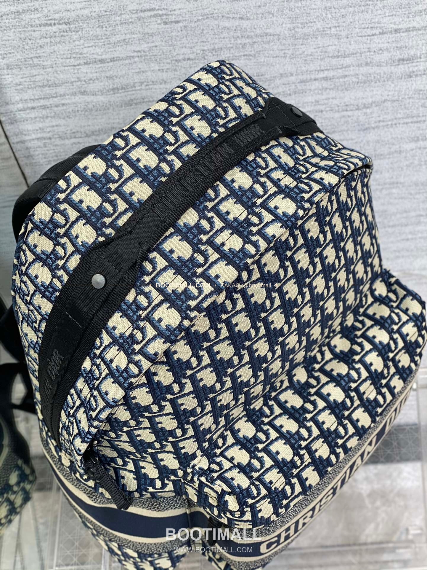 디올 오블리크 캔버스 레터로고 대형 백팩 Dior Oblique Canvas Letter Logo Large Backpack 096 41cm 7