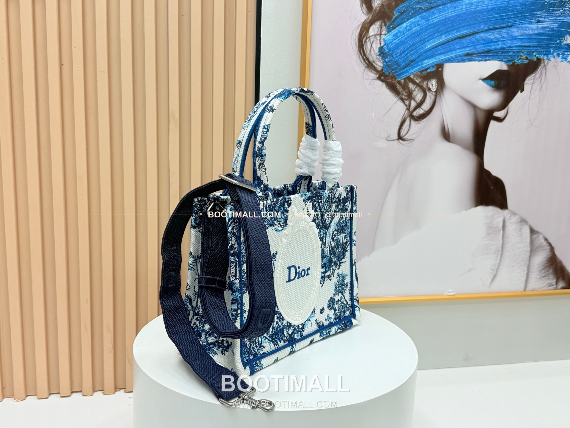 디올 JWA 캔버스 북토트 스몰 토트백 Dior JWA Canvas Book Tote Small Tote Bag 8835 26cm 2