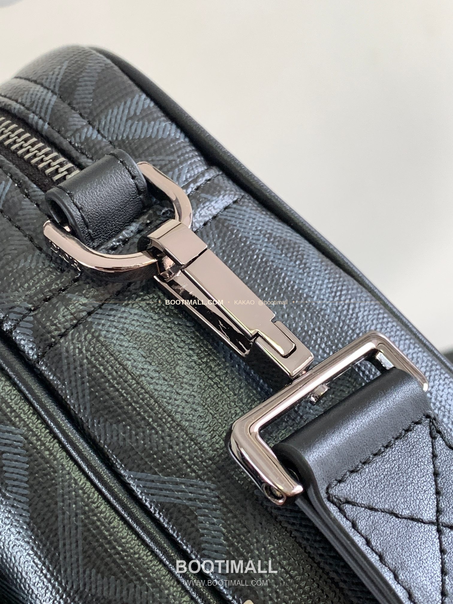 디올 히트 더 로드 CD다이아몬드 캔버스 레더 블랙 브리프케이스 Dior Hit The Road CD Diamond Canvas Leather Black Briefcase 1ESBR164CDP 36.5cm 7