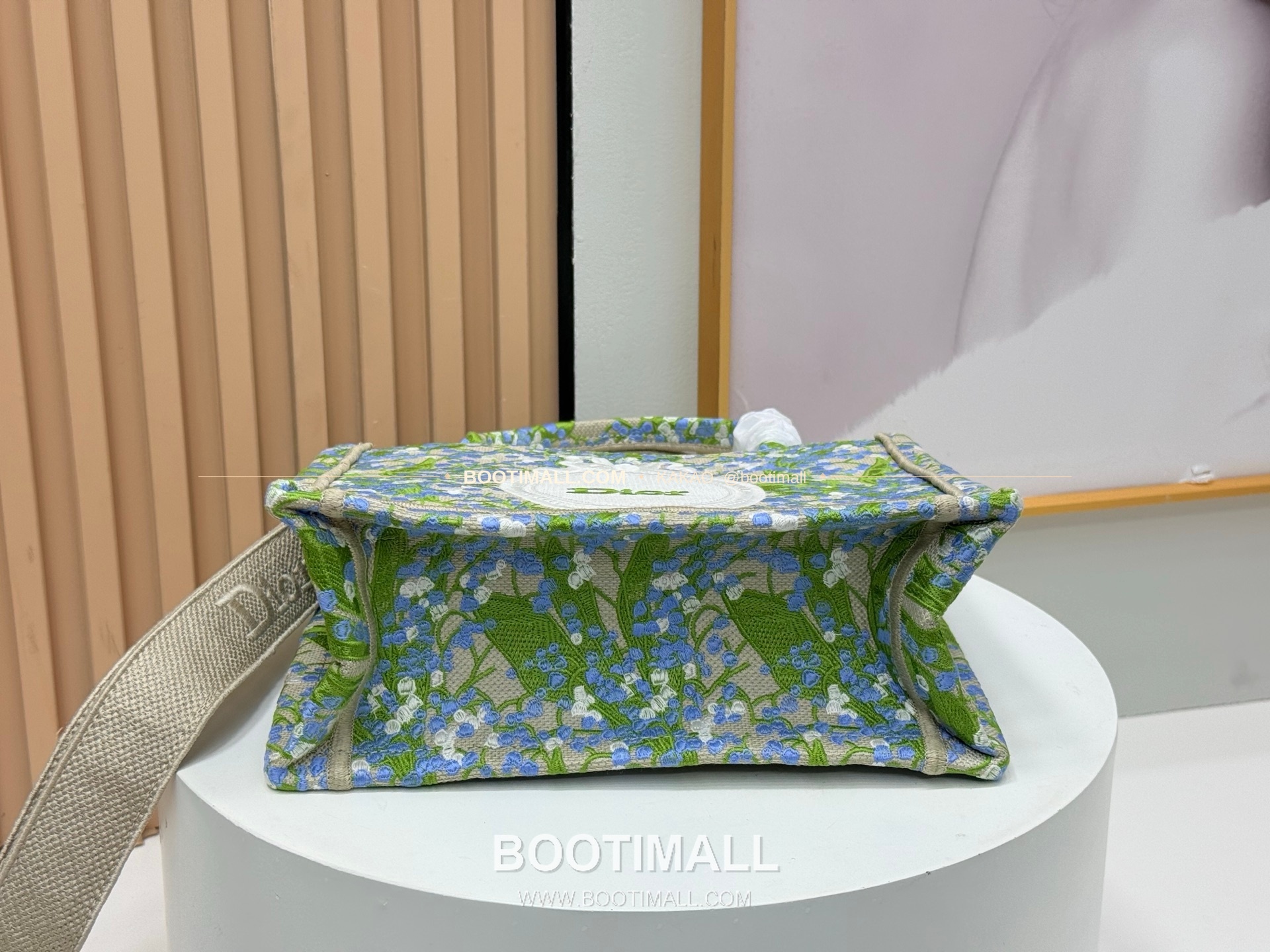 디올 JWA 캔버스 북토트 리프미러 스몰 토트백 Dior JWA Canvas Book Tote Leaf Mirror Small Tote Bag 8835 26cm 7