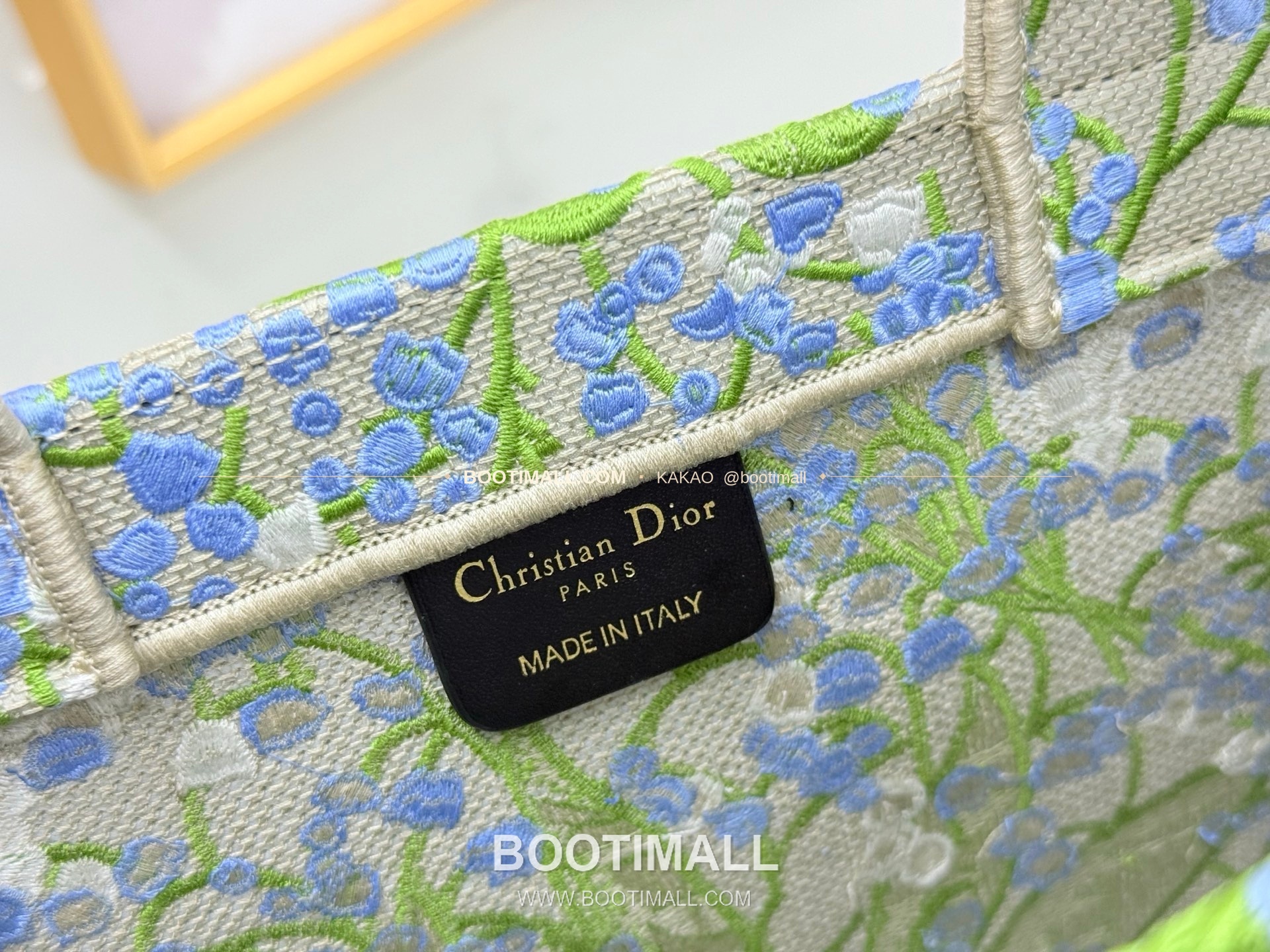 디올 JWA 캔버스 북토트 리프미러 미디엄 토트백 Dior JWA Canvas Book Tote Leaf Mirror Medium Tote Bag 8834 36cm 6