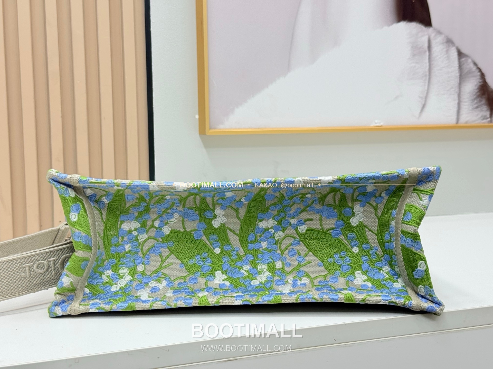 디올 JWA 캔버스 북토트 리프미러 미디엄 토트백 Dior JWA Canvas Book Tote Leaf Mirror Medium Tote Bag 8834 36cm 8