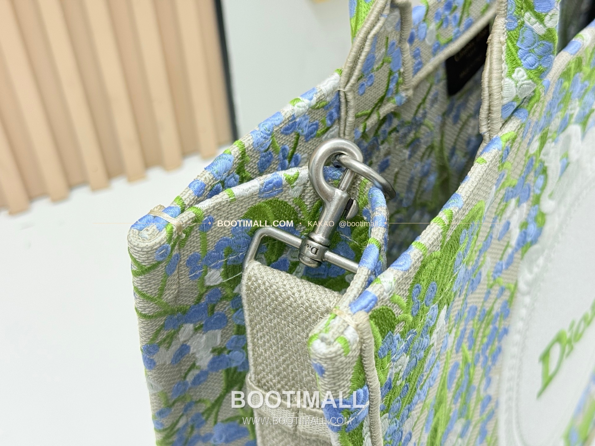 디올 JWA 캔버스 북토트 리프미러 라지 토트백 Dior JWA Canvas Book Tote Leaf Mirror Large Tote Bag 8833 41cm 5