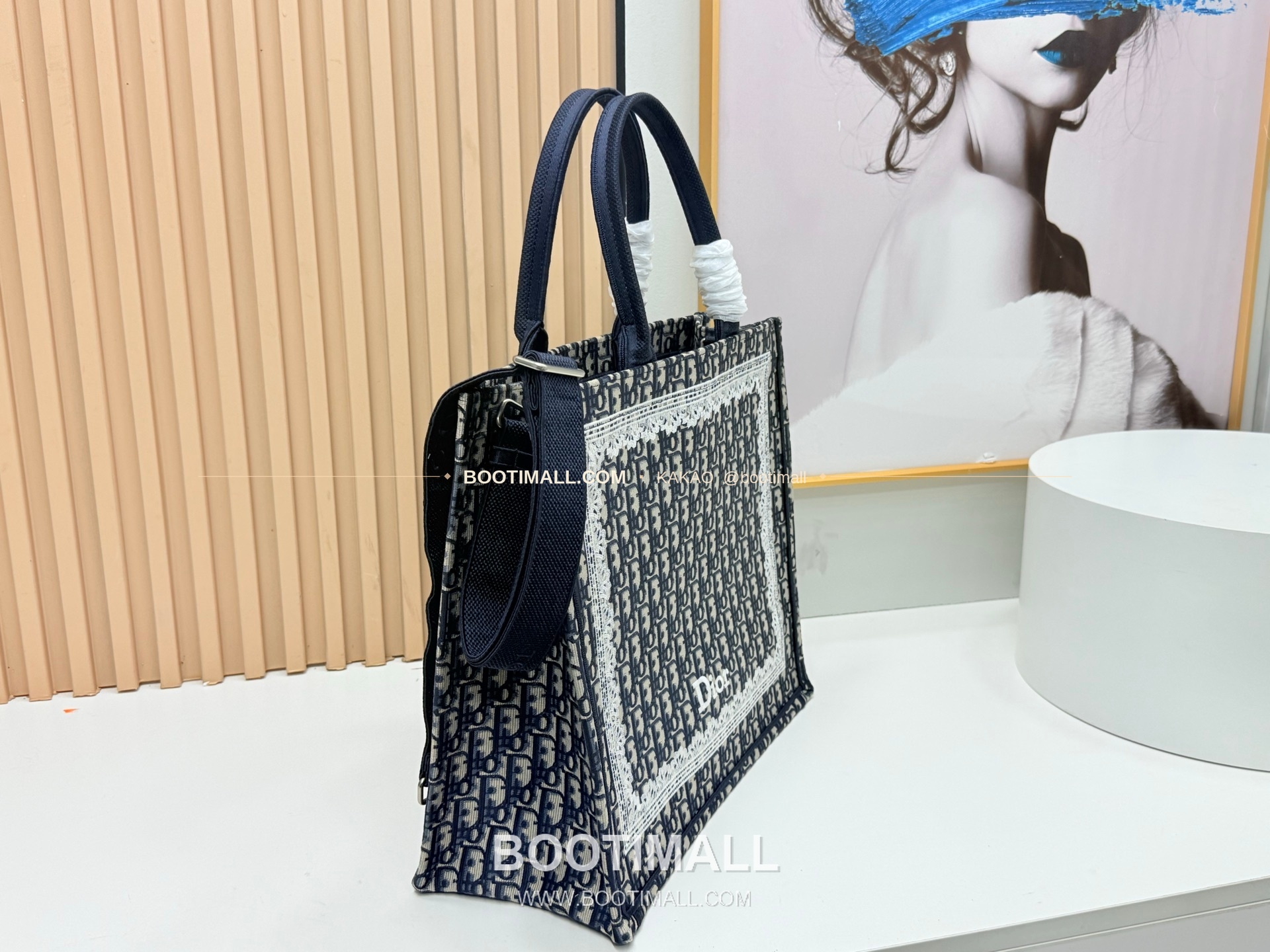 디올 JWA 캔버스 북토트 라지 토트백 Dior JWA Canvas Book Tote Large Tote Bag 8833 41cm 2